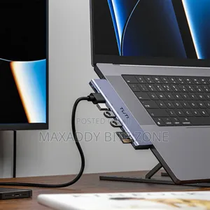 Tuti 7 In 1 Usb Hub Usb-c To Usb 3.O With Sd/Tf Card Reader