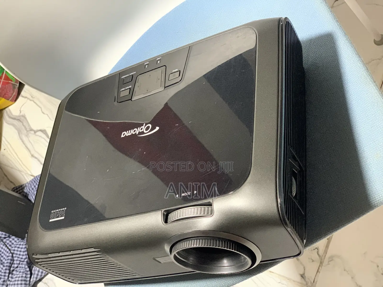 Optoma Ew766w Original Projector Lumen 4000 / Remote Uk Pre Owned