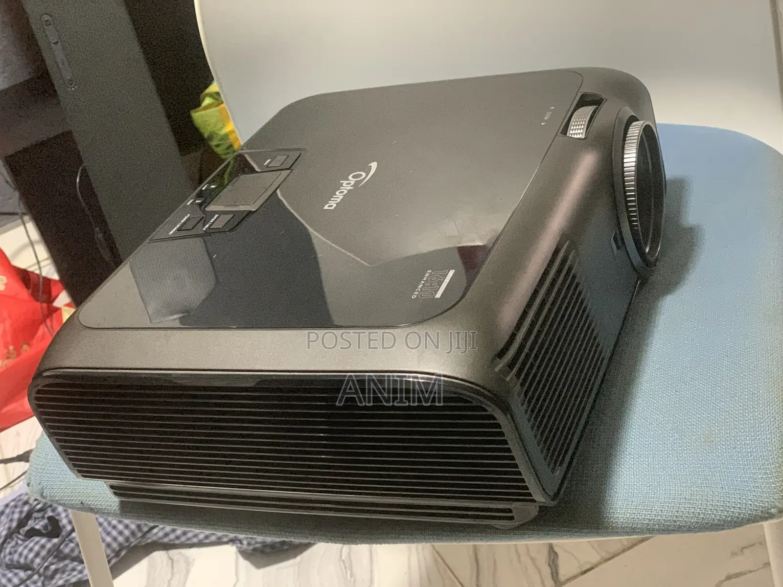 Optoma Ew766w Original Projector Lumen 4000 / Remote Uk Pre Owned