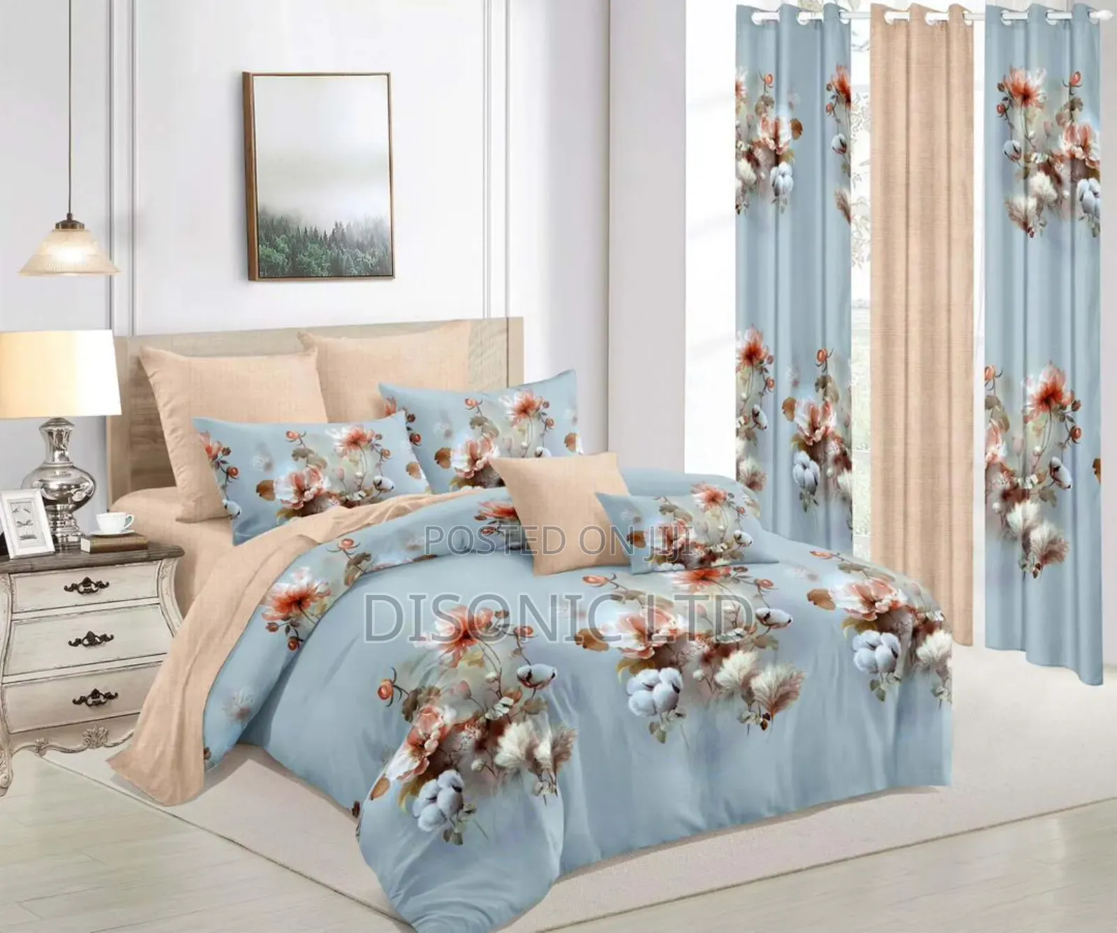 Bedsheets With Curtains