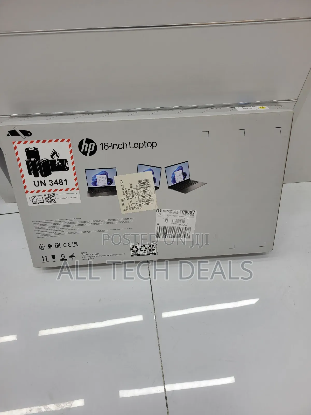 New Laptop HP 8GB AMD Ryzen 7 SSD 512GB