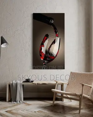 Wall Canvas Wine Design