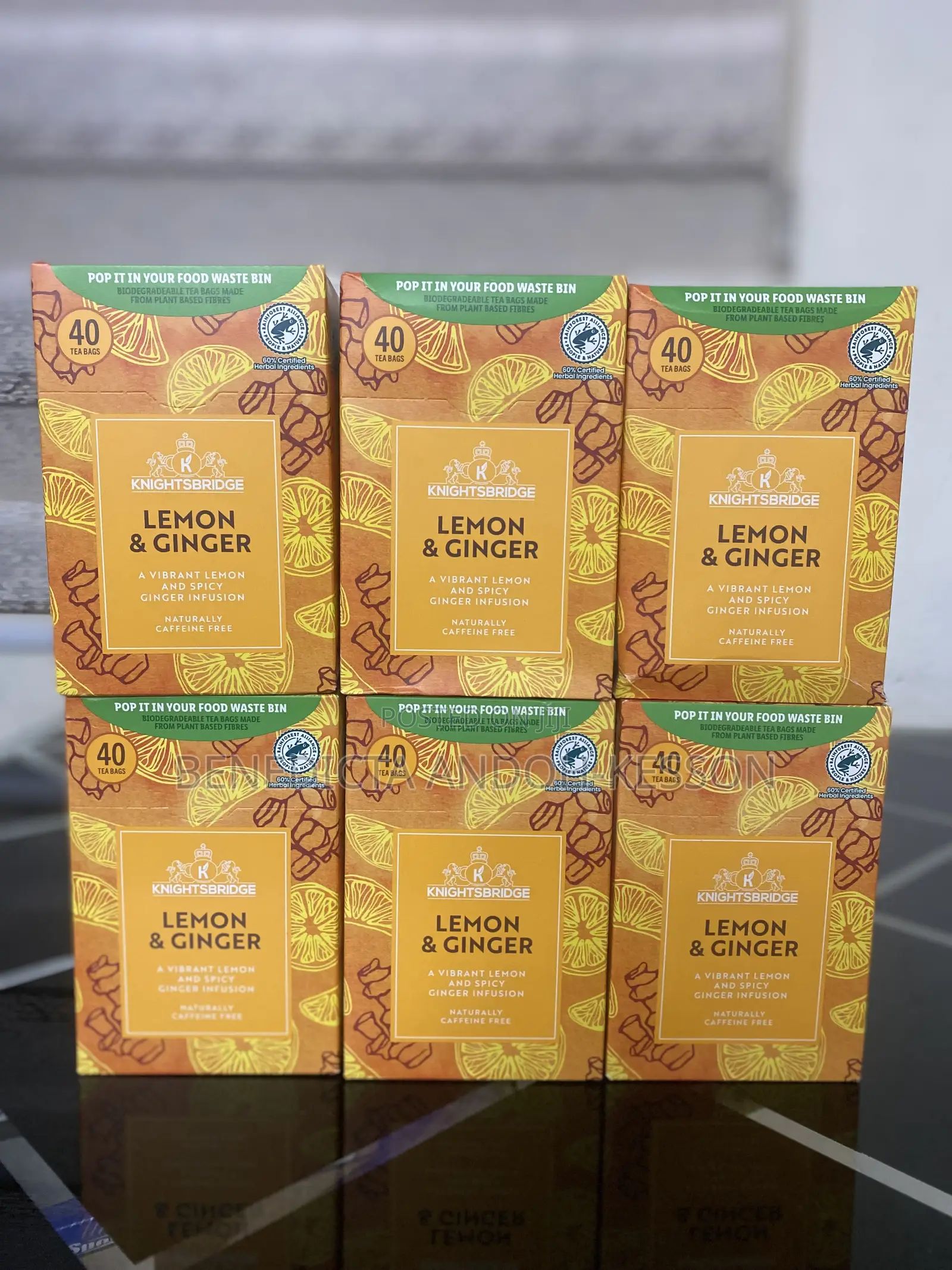 Lemon and Ginger Tea From the Uk