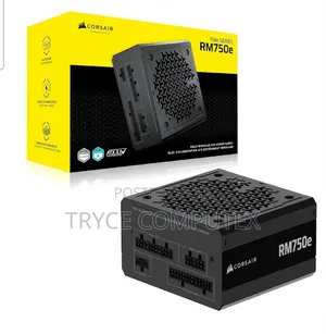 Corsair 750watt Power Supply Corsair Rm750e (2025) Fully Modular