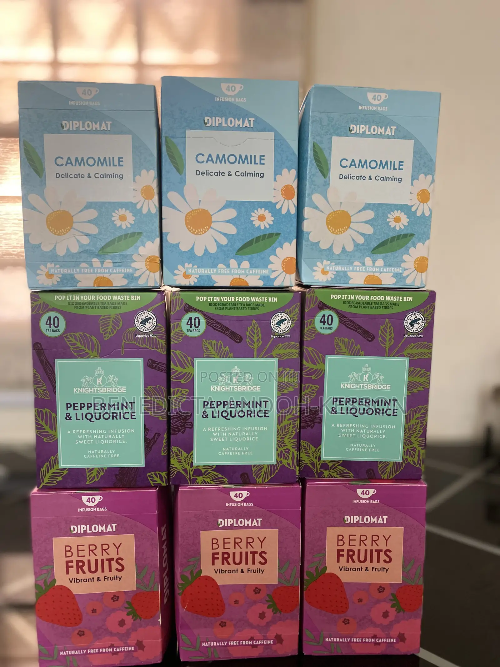Diplomat Fruit Teas