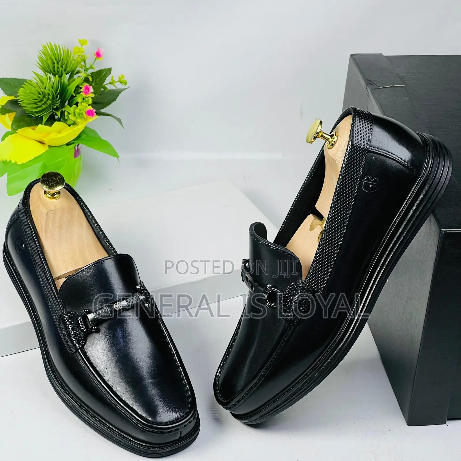 Gianfranco Butteri Brogues Black  Men Loafers Shoe