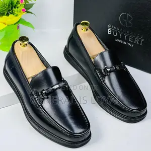 Gianfranco Butteri Brogues Black  Men Loafers Shoe