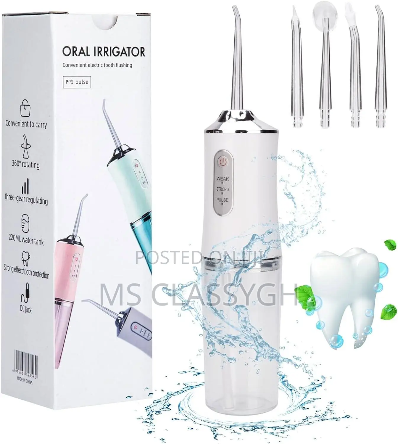 Oral Irrigator Electric Water Flosser Portable Water Flosser