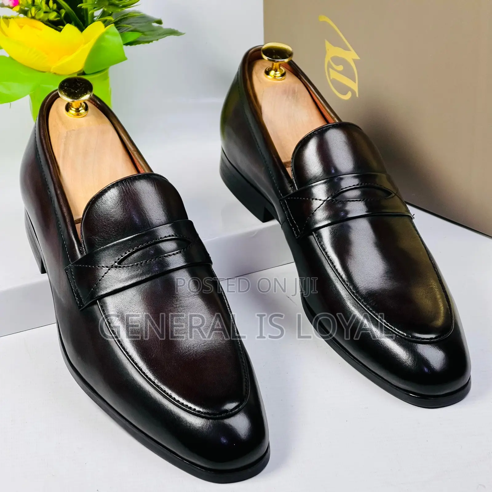 Dino Verratti Men Dark Coffee Leather Men Loafers Shoe