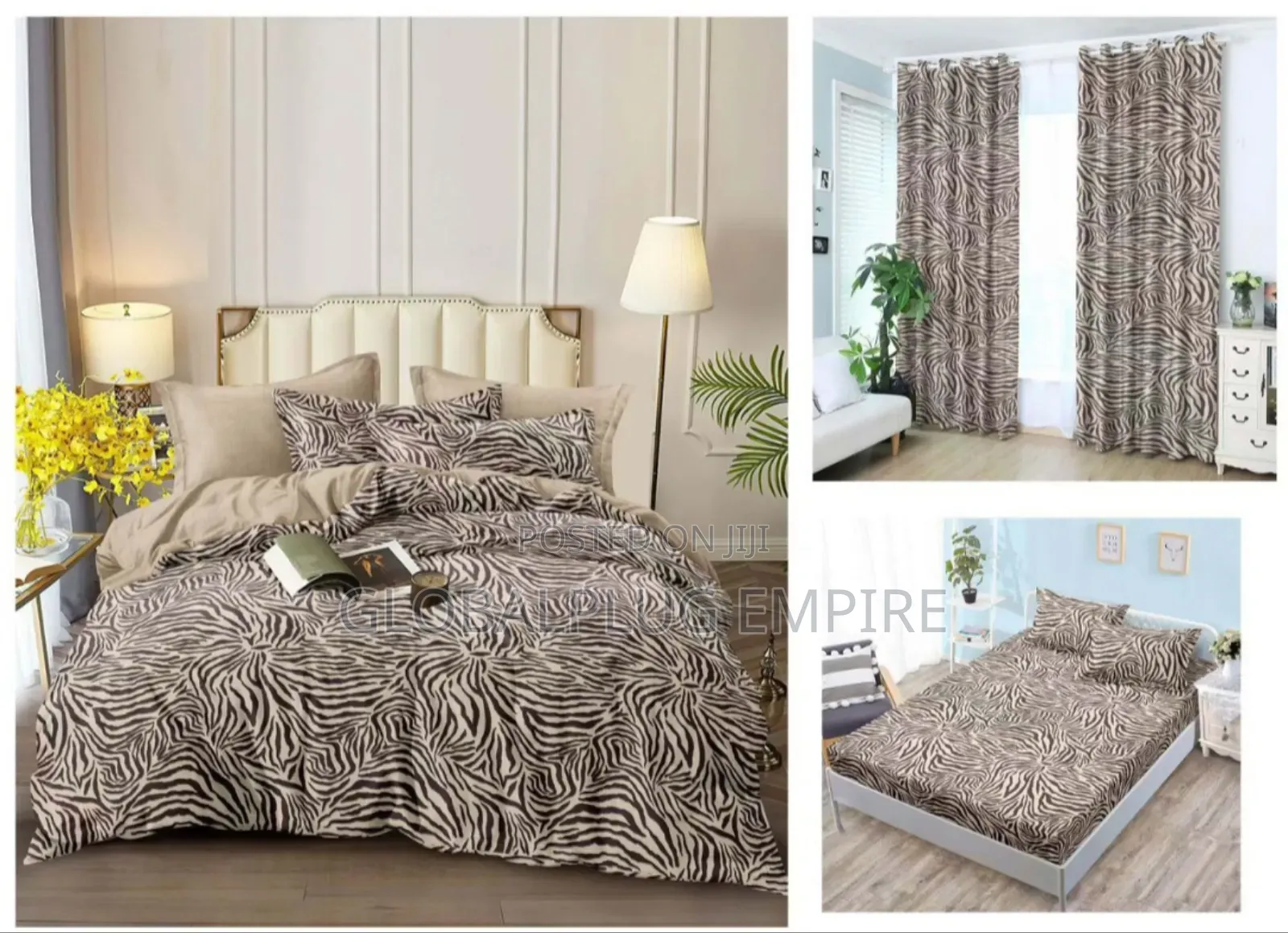 Curtains Duvet Set