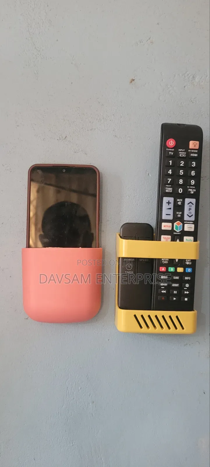 Remote and Phones Holders