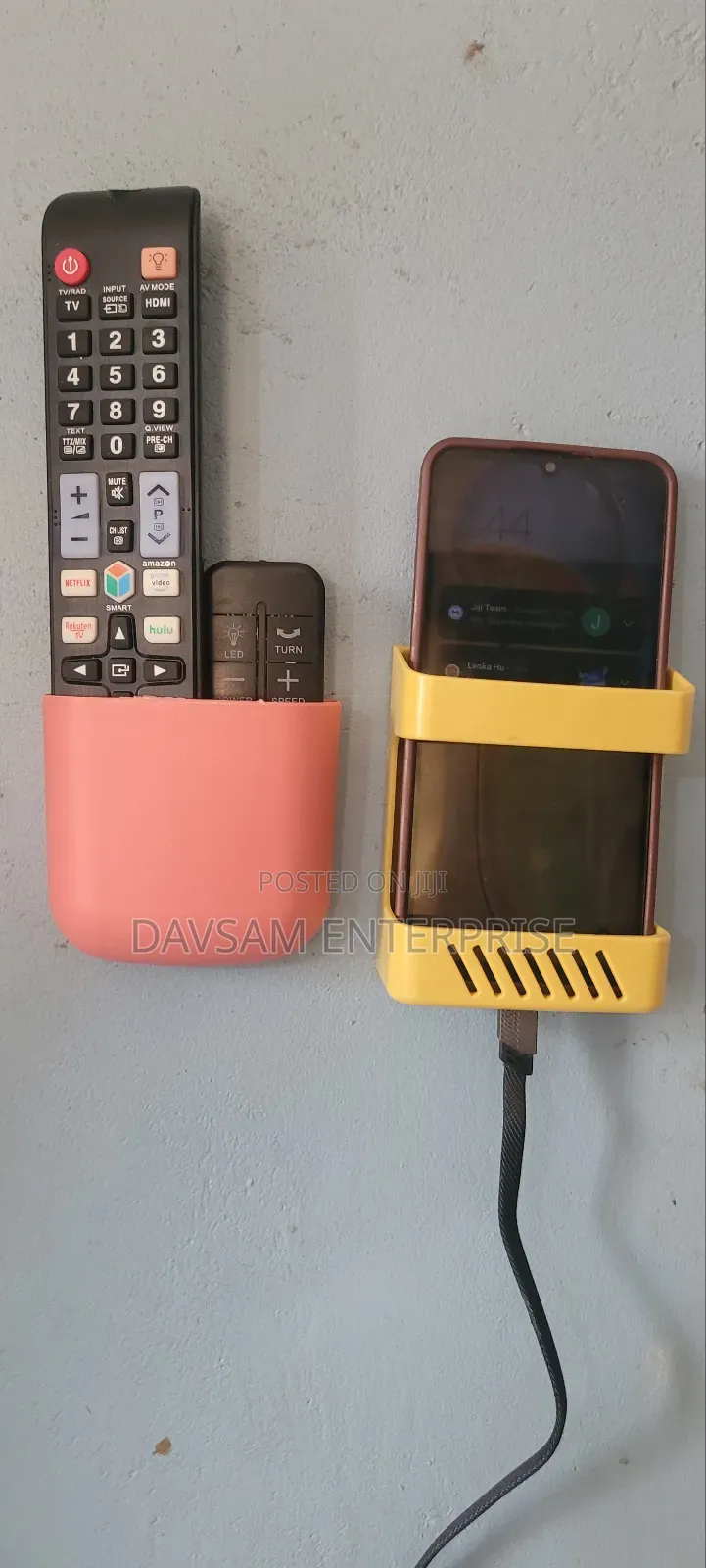 Remote and Phones Holders
