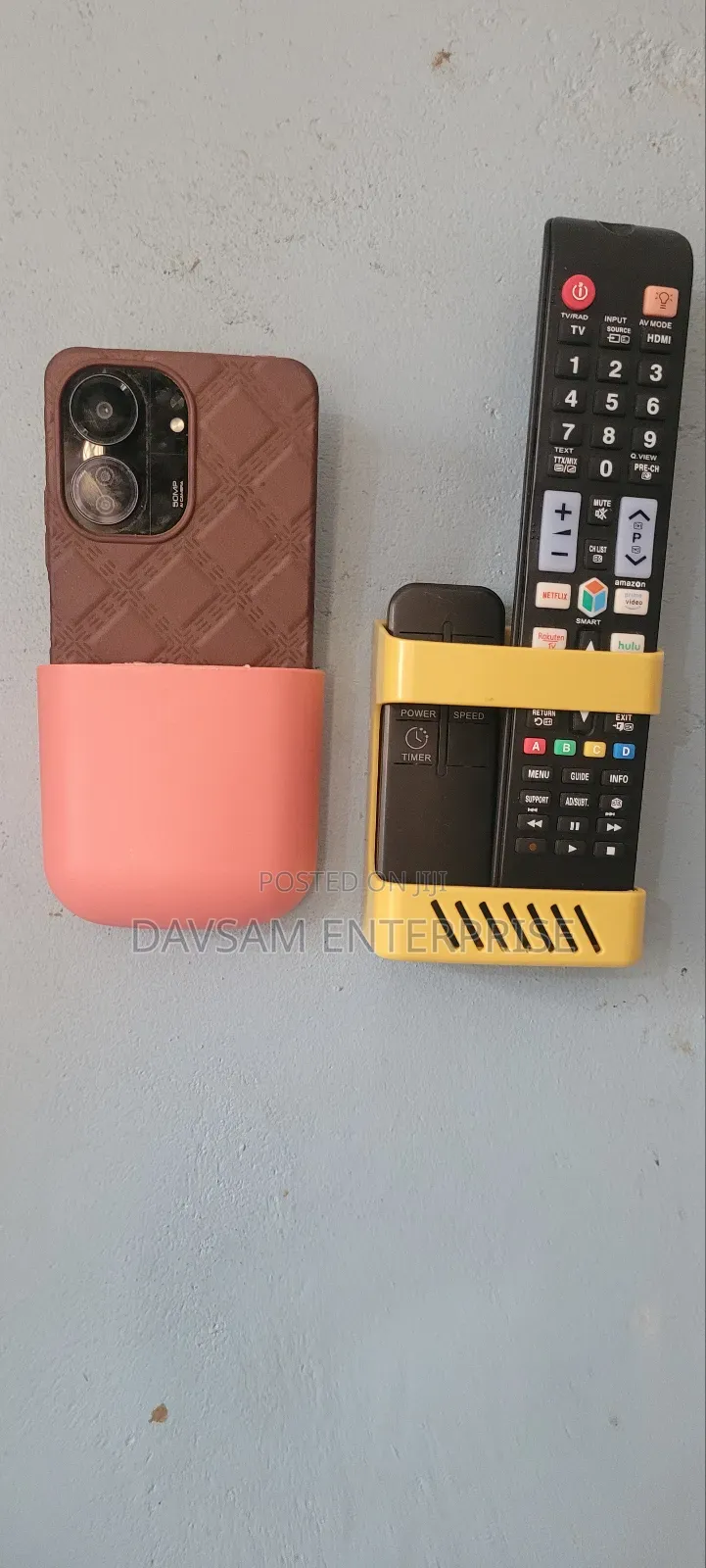 Remote and Phones Holders