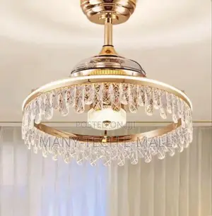 Durable Remote Control Ceiling Fan With Light.