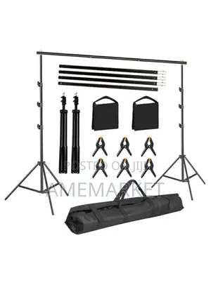 3mx3m Photo Studio Background Stand Metal Photography Backdrop