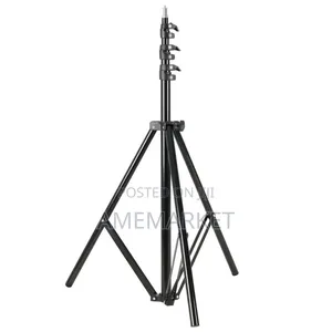 2.8m Heavy Duty Light Stand With Spring Tripod