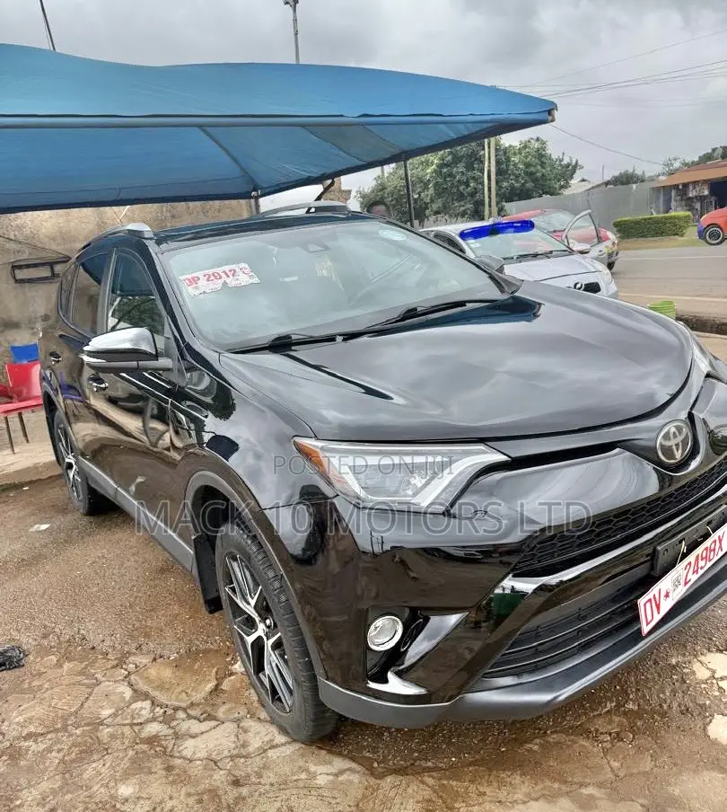 Toyota RAV4 SE 4dr SUV AWD (2.5L 4cyl 6A) 2018 Black