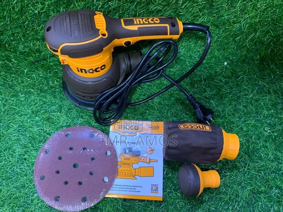 450 Watts Rotary Sander With 5pcs Free Sanding Papers - Rs4516