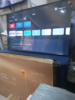 TCL Tv 55" Qled 2025 Model (55p7k)