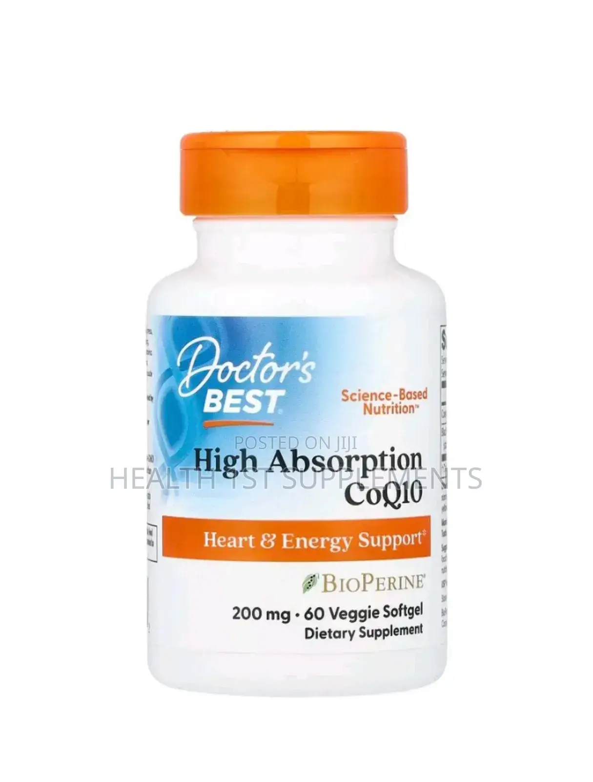 Coq10, 200mg, Heart and Brain Health (200mg Per Softgel) 60 Softgels