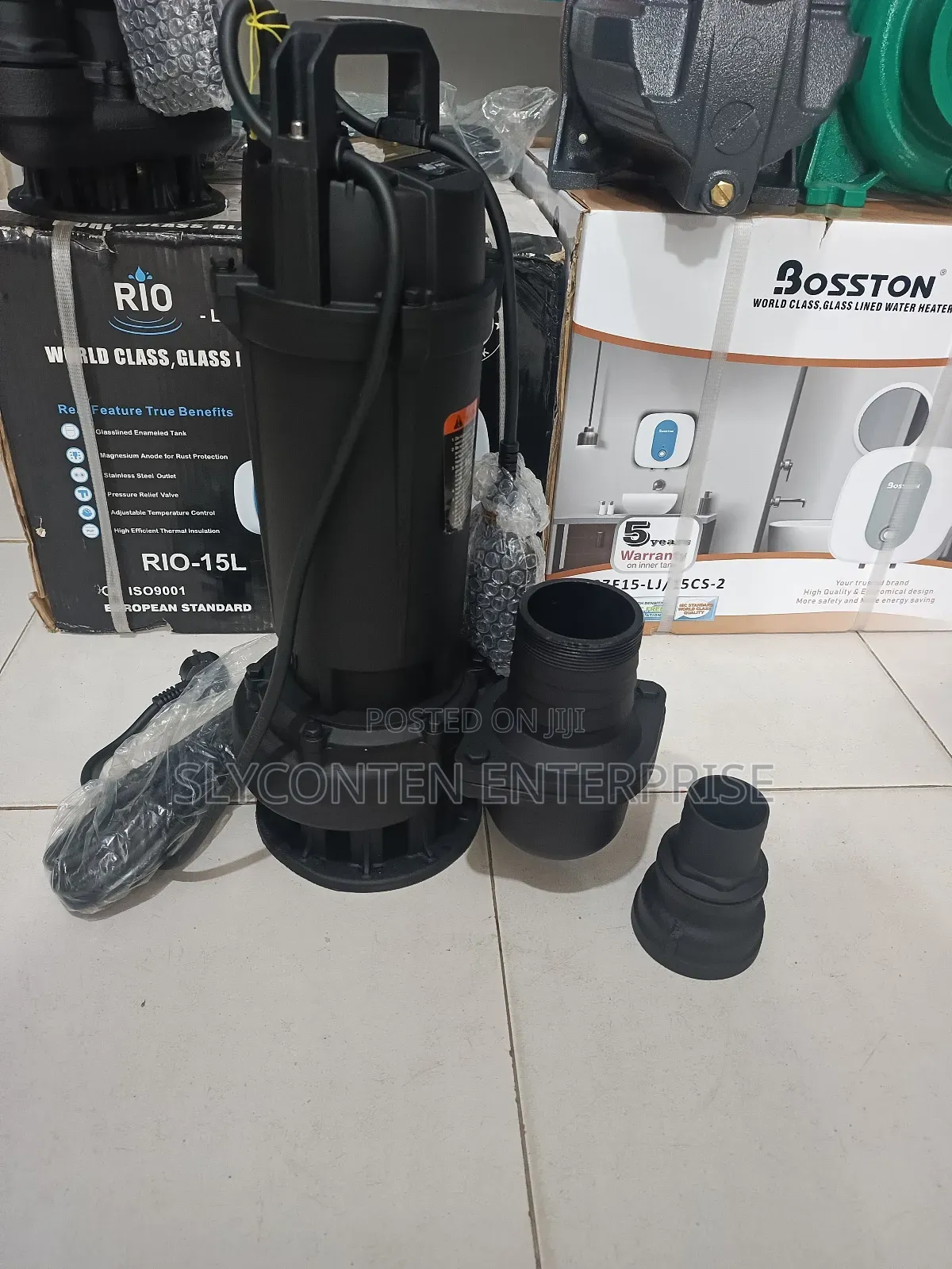 Quality 2hp Sewage Pump With 3" Nd 2" Outlet