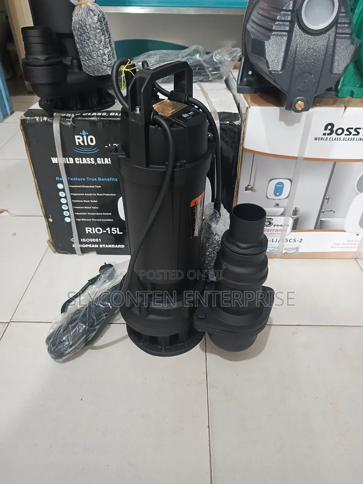 Quality 2hp Sewage Pump With 3" Nd 2" Outlet
