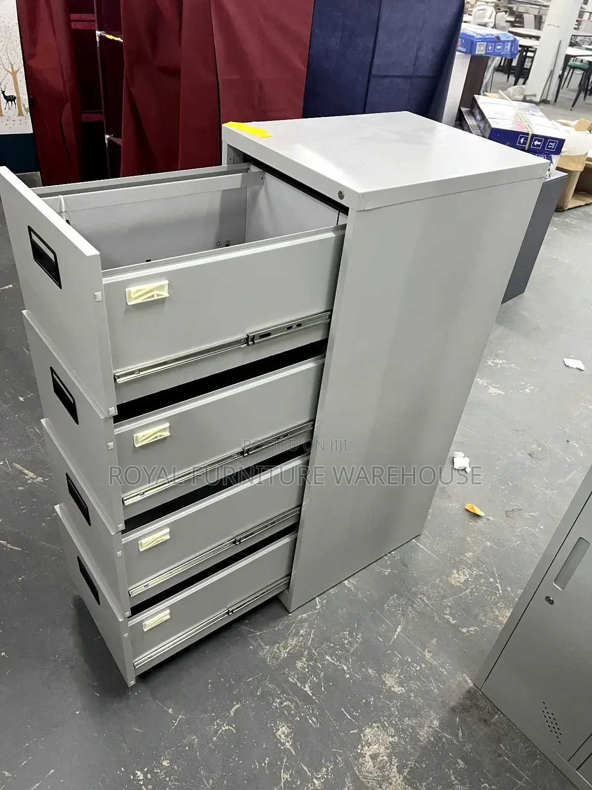 4 Chest of Drawers Metal Cabinet