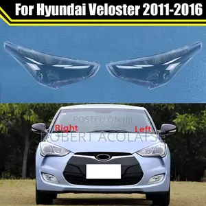 Veloster Headlight Glass