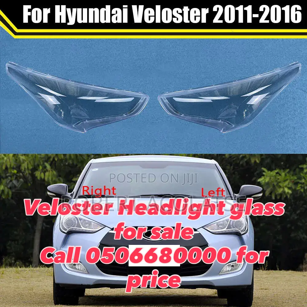 Veloster Headlight Glass