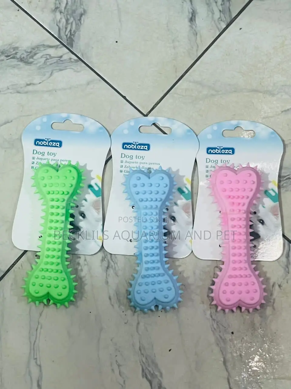 Silicon Dog Bone Toy