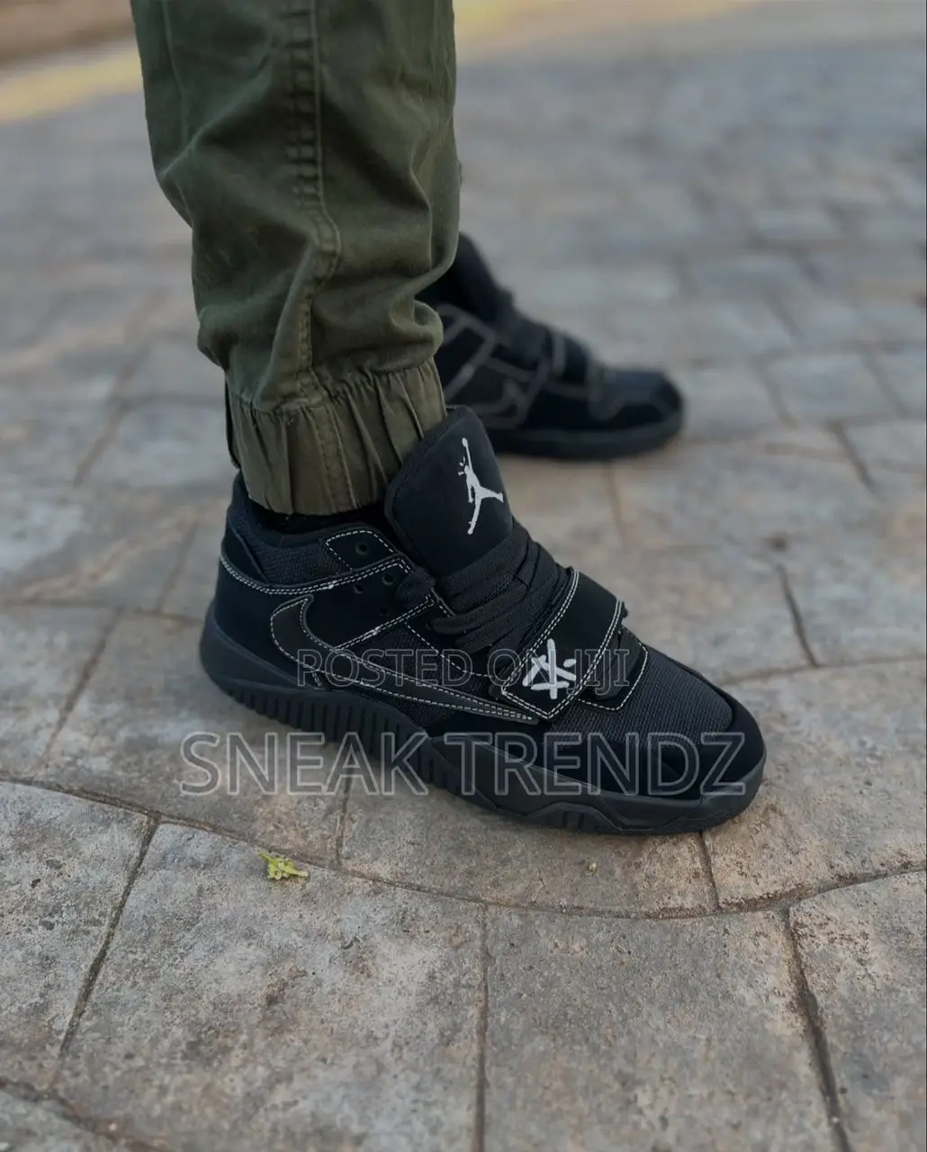 Jordan X Travis Scott Jump Man Black
