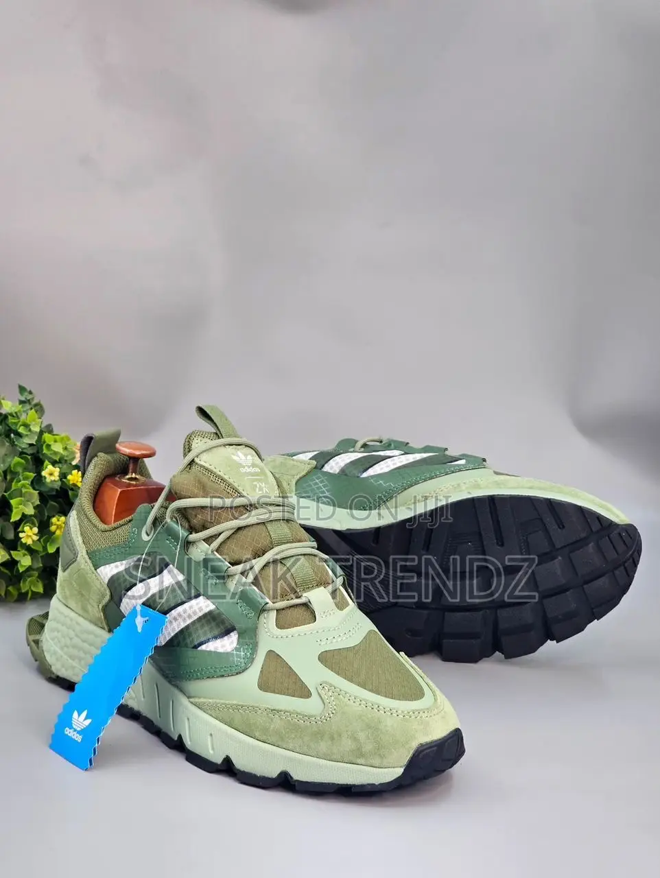 Adidas Zx Running Green
