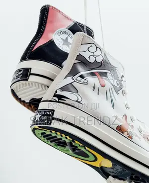 Original Tom N Jerry Converse Cream