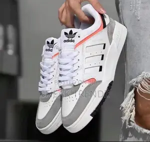 Adidas Original Drop Step White Orange
