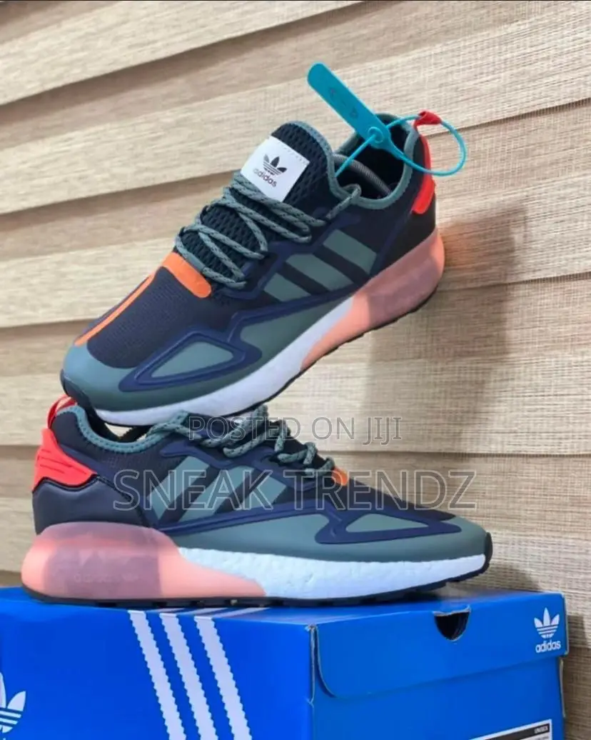 Adidas Og Zx Green Orange N White