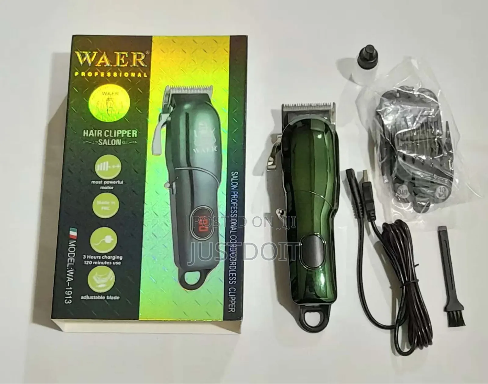 Waer Wa-1913 Professional Rechargeable Clipper