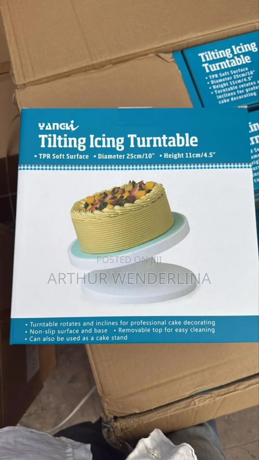 Tilting Icing Turntable