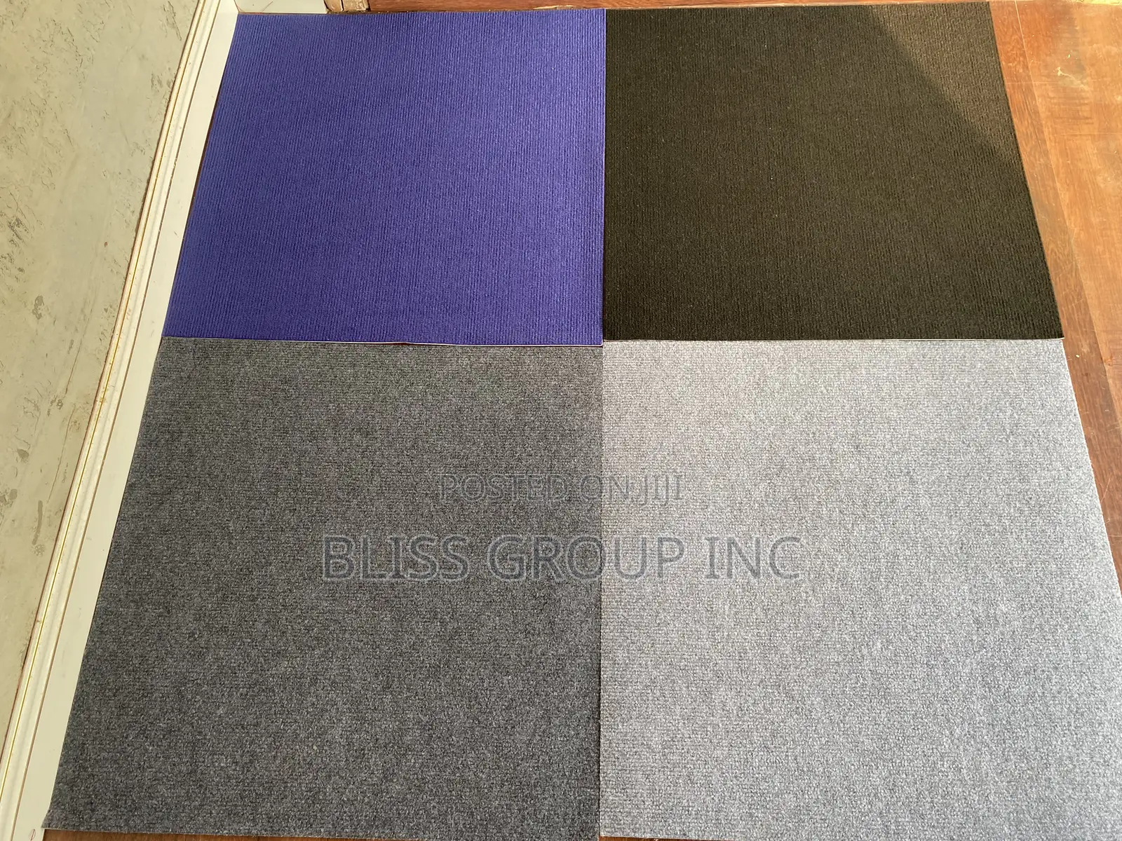 PVC Woolen Floor Tiles 60x60cm