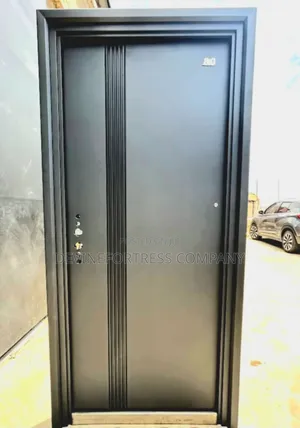 Hightech Gnb Anti Rust Gray Color Security Doors