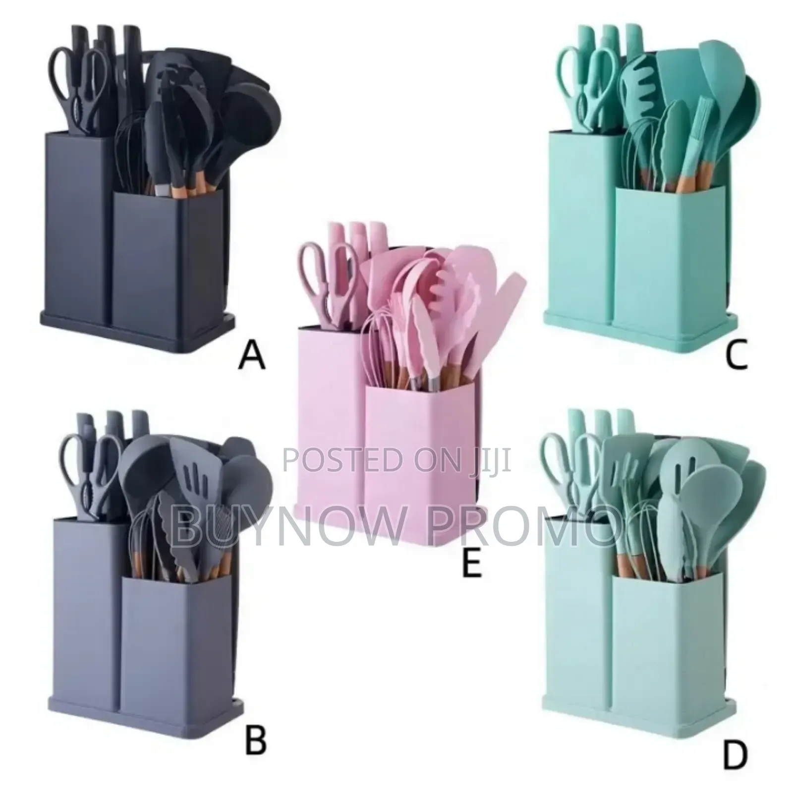 Silicon Ladle / Spoon Set 19 PCS