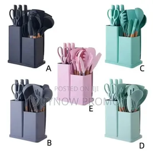 Silicon Ladle / Spoon Set 19 PCS