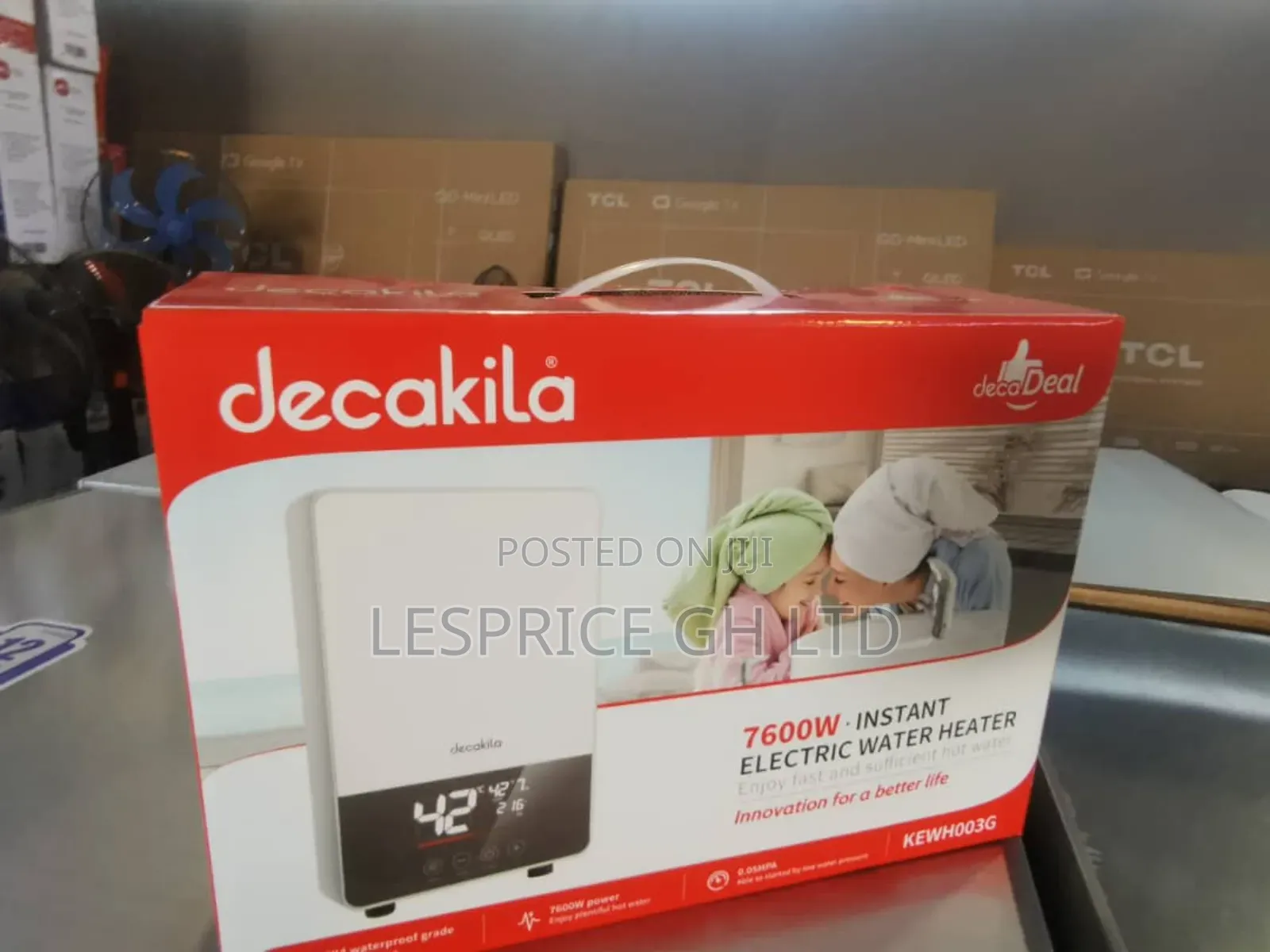 Get a Consistent Hot Water~ Decakila Water Heater in Accra Metropolitan