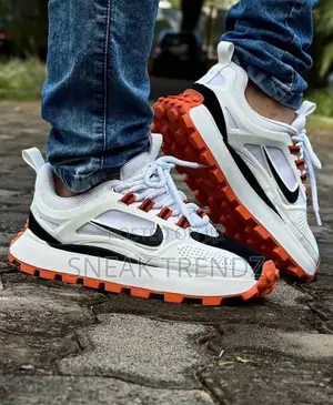 Nike Air Og Trainers Blackwhite N Orange