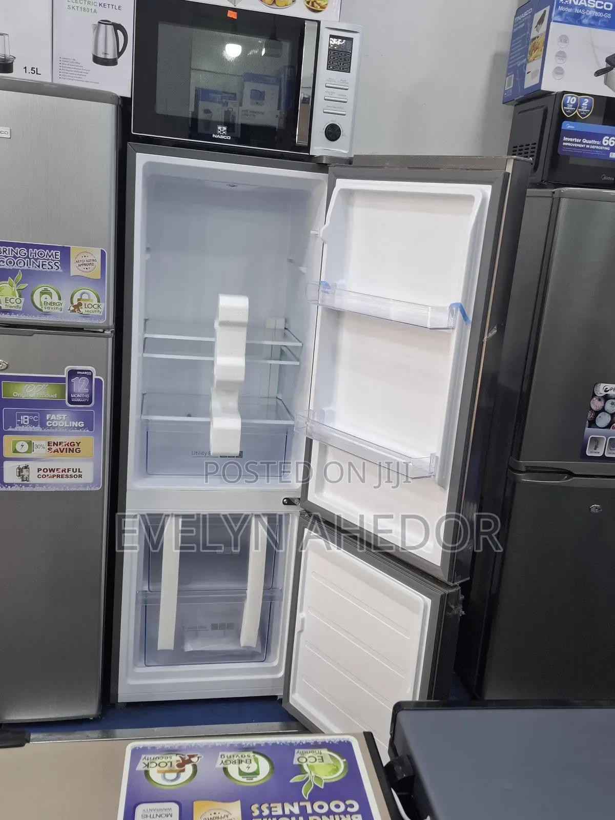Sigma 163l Bottom Freezer With Freezer Interior Light Available