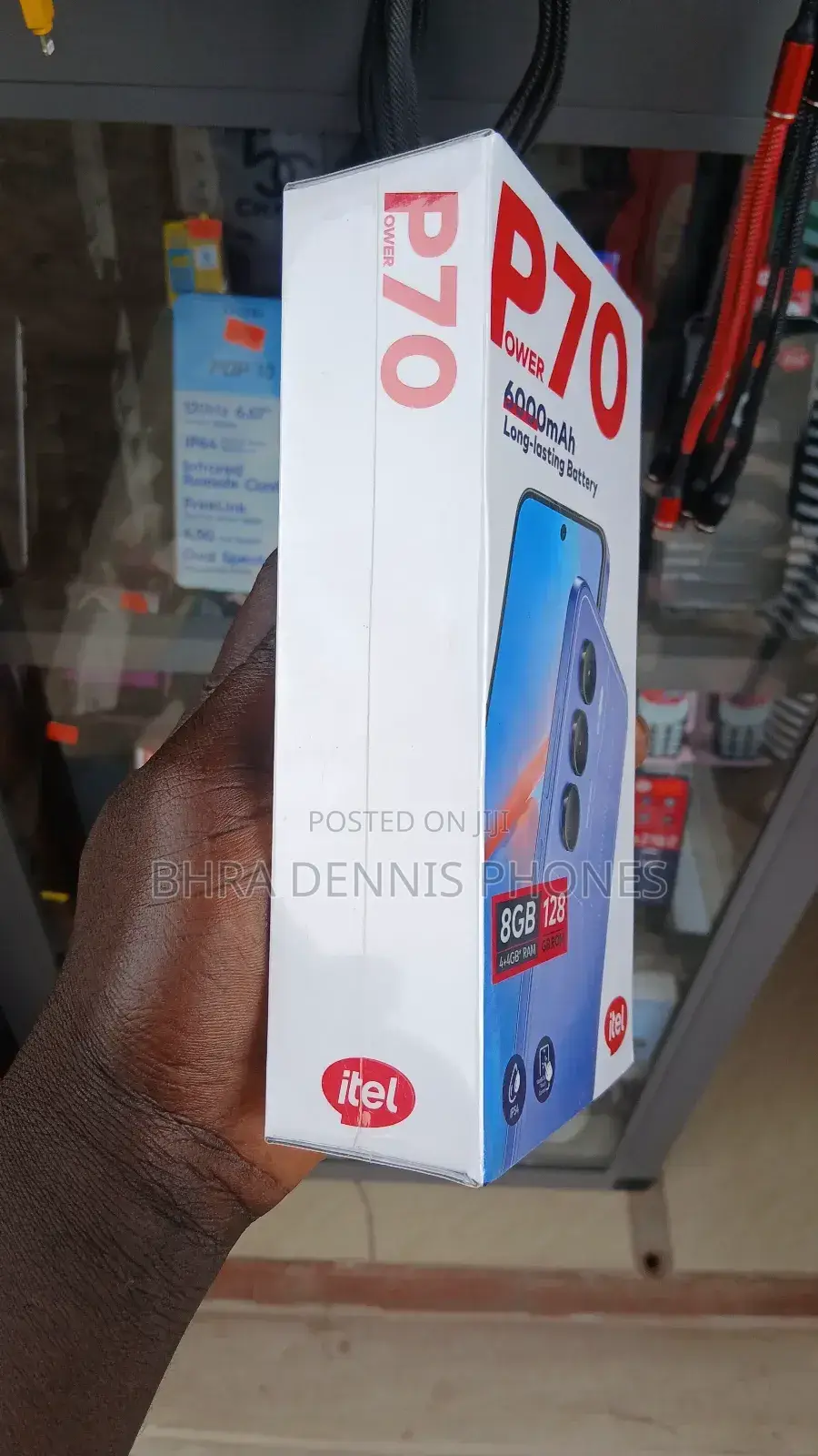 New Itel P70 64 GB Blue