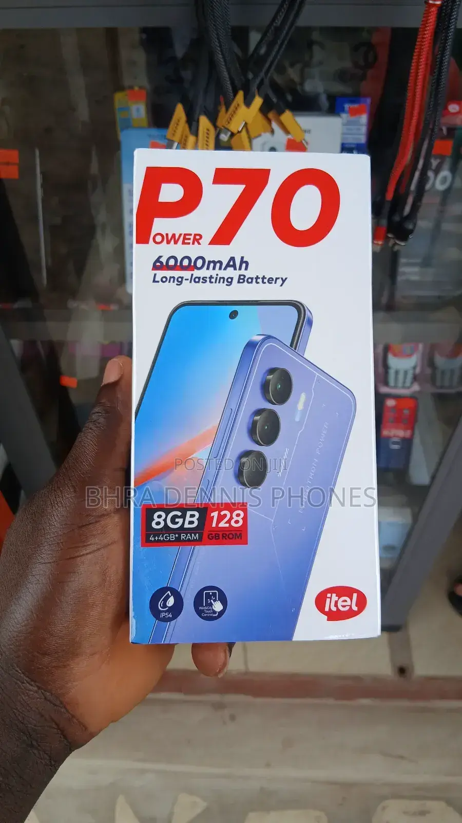 New Itel P70 64 GB Blue