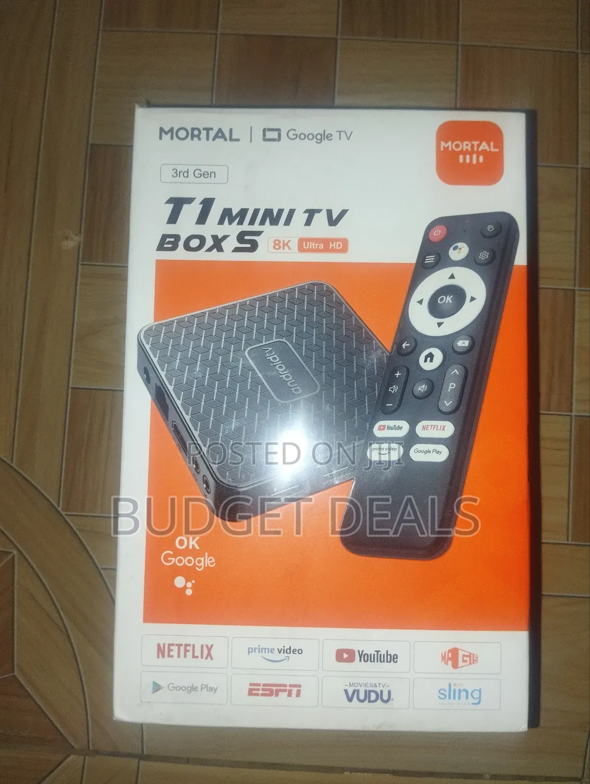 Smart Android Tv Box Streaming Media Player(Mortal T1 Mini)