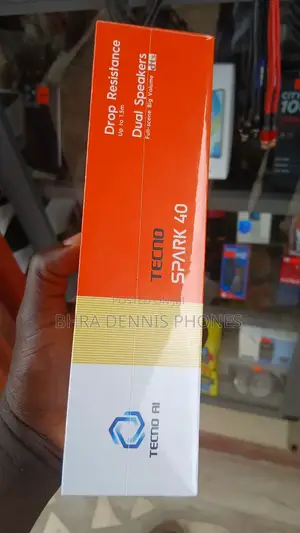 New Tecno Spark 40 128 GB Black
