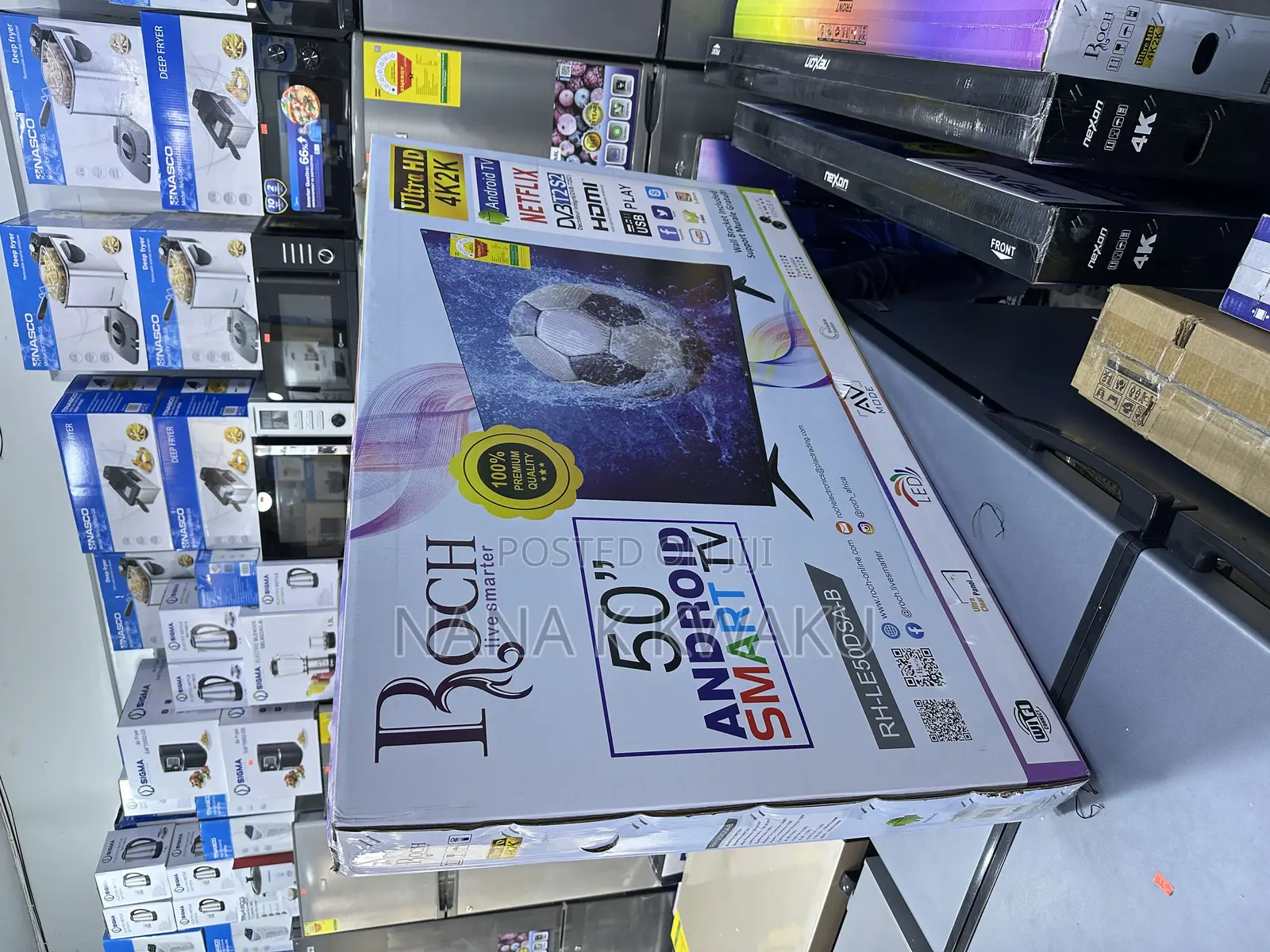 Best Rosh 50inches Smart Digital Tv