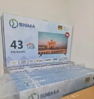 Sigma 43" Led Tv- Crystal Clear